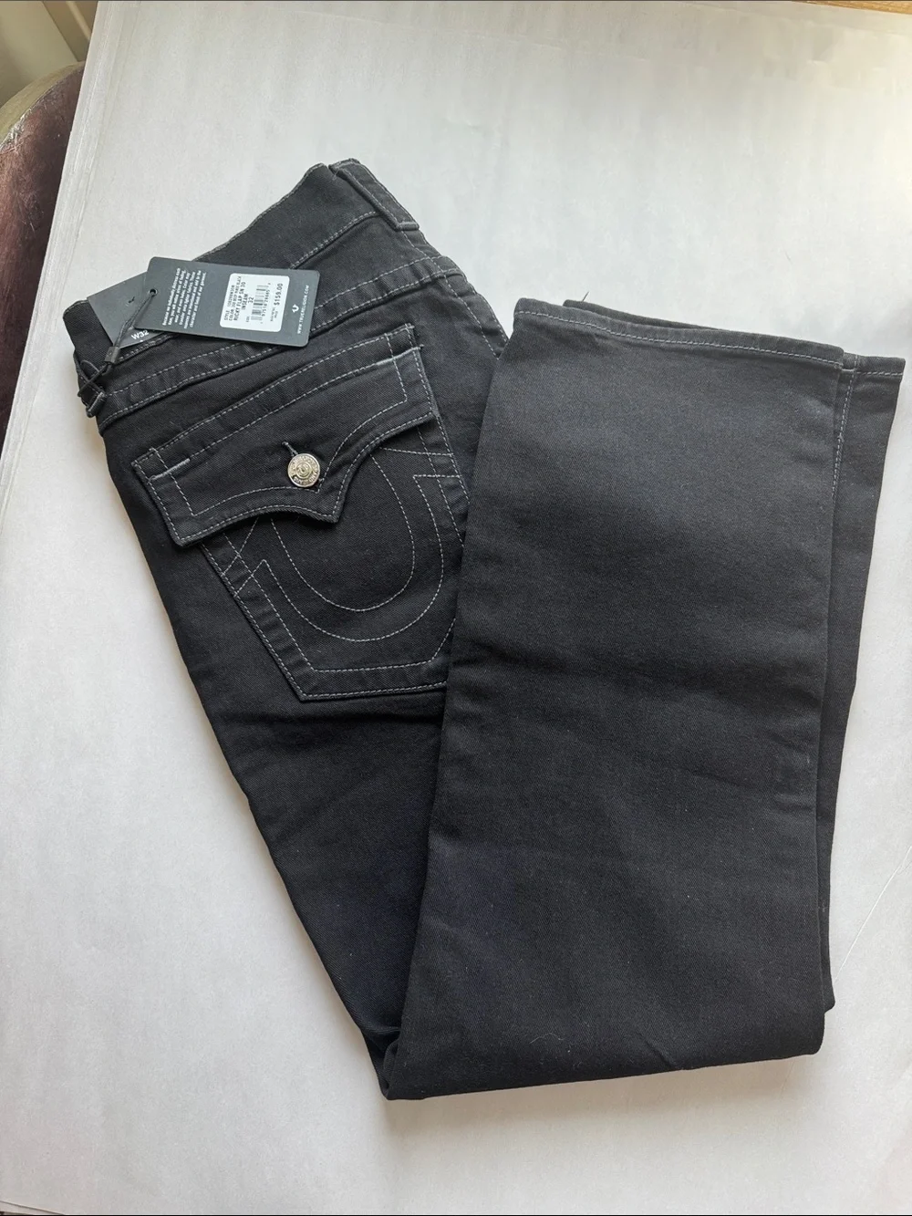 True Religion black flap
